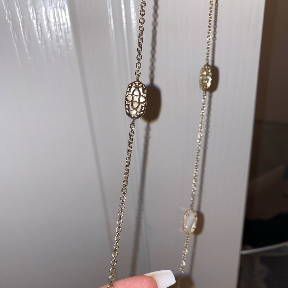 Long Kendra Scott necklace